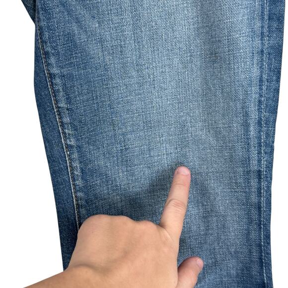 Citizens of Humanity Kelly 063 Low Waist Cropped Stretch Jeans Size 29 Blue - Picture 5 of 16